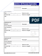 Livro de Registros de Pessoas Esperadas PDF