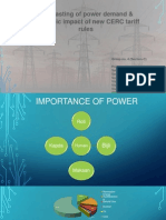 Impact of Economy On Power Tariff