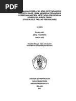 Download Pengajuan Keberatan Atas Ketetapan Pajak Bumi Dan0D0ABangunan Persepsi Wajib Pajak Mengenai Terjadinya Perbedaan Antara Ketetapan PBB Dengan Kondisi Riil Objek Pajak by Anisha Fajri Rizkiani SN242180123 doc pdf