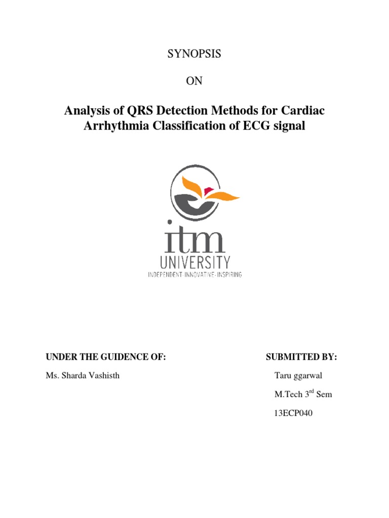 QRS Detection Methods for ECG Analysis | PDF | Computers