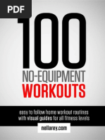 Download Free 100 No Equipment Workouts by Cosmin Coman SN242181513 doc pdf