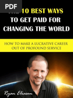 The 10 Best Ways To Get Paid For Changing The World