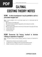 Coppergate Educare Costing Theory Notes