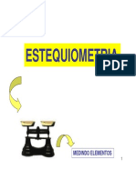 Estequiometria: Medindo elementos e transformações químicas