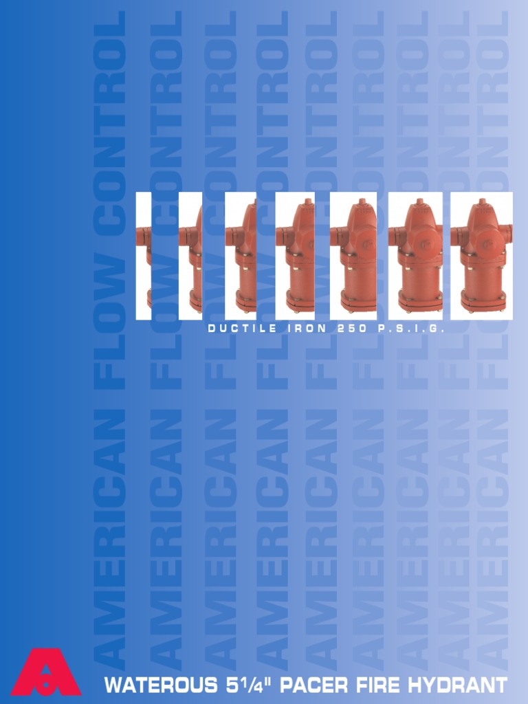 Pacer WB-67 Hydrant | PDF | Valve | Pipe (Fluid Conveyance)