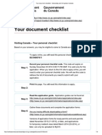 Your Document Checklist ... and Immigration Canada PDF