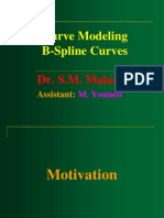 Curve Modelling-B Spline