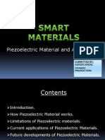 Piezoelectric Materials: Applications and Future Developments