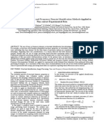 Assessment of Time and Frequency Domain Identification Methods