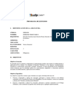 Programa Derecho Tributario I PDF