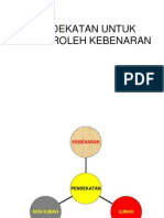 002 Pendekatan Untuk Memperoleh Kebenaran