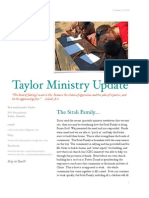 Monthly Ministry Update-Oct 2014