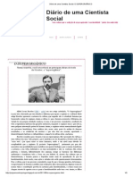 Diário de Uma Cientista Social - O SUPERORGÂNICO PDF