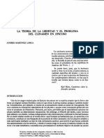 Dialnet LaTeoriaDeLaLibertadYElProblemaDelClinamenEnEpicur 2540543 PDF