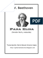 L. V. Beethoven . Para Elisa.Pdf.pdf