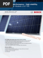 Bosch Solar Module