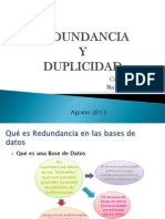 4.2-4.1.2 Redundancia y Duplicidad