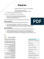 Used To - Grammar and Ex PDF