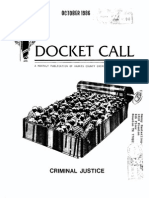 1986 October Docket Call