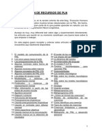 Recopilación de Recursos de PLN PDF