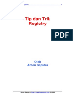 Tips Dan Trik Registry