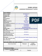 Lamaran Kerja PT Antam