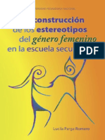 La Construccion de Estereotipos PDF