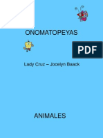 ONOMATOPEYAS