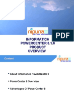 Informatica Powercenter 8.1.0 Product