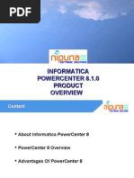 Informatica Powercenter 8.1.0 Product