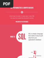 SQL For Marketers & Growth Hackers