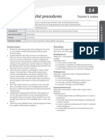 Parallel Procedures PDF