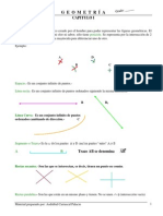 Geometría básica: puntos, líneas, ángulos y sus clases