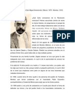 Emiliano Zapata Proyecto Historia