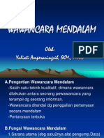 Wawancara Mendalam