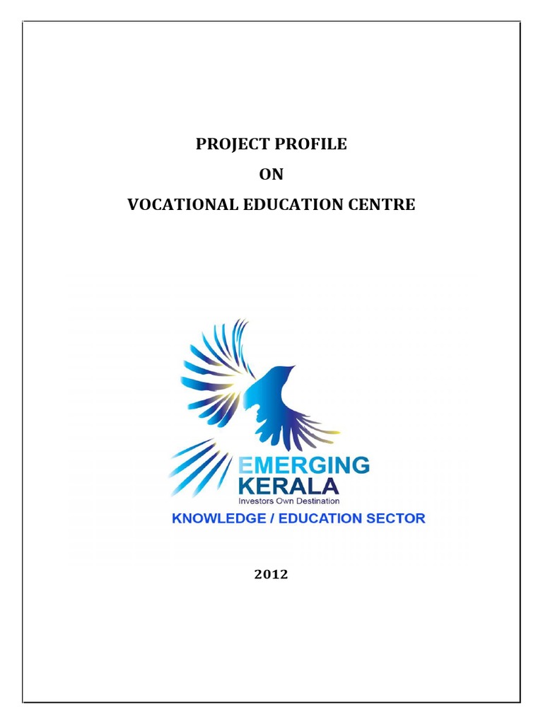 SAMPLE PROJECT PROPOSAL ON VOCATIONAL TRAINING PDF intelligence overview