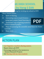 Action Plan (Chung Ling High School, Penang, Malaysia)