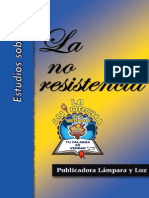 Aarón M. Shank. - La No Resistencia PDF