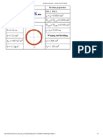 Section Properties - Section CHS 21.3x26