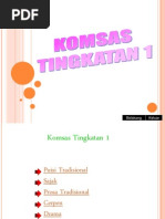 Nota Komsas BM Tingkatan 1