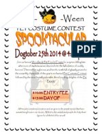 Halloween Sign Up Sheet Dogtober Spooktacular 2014