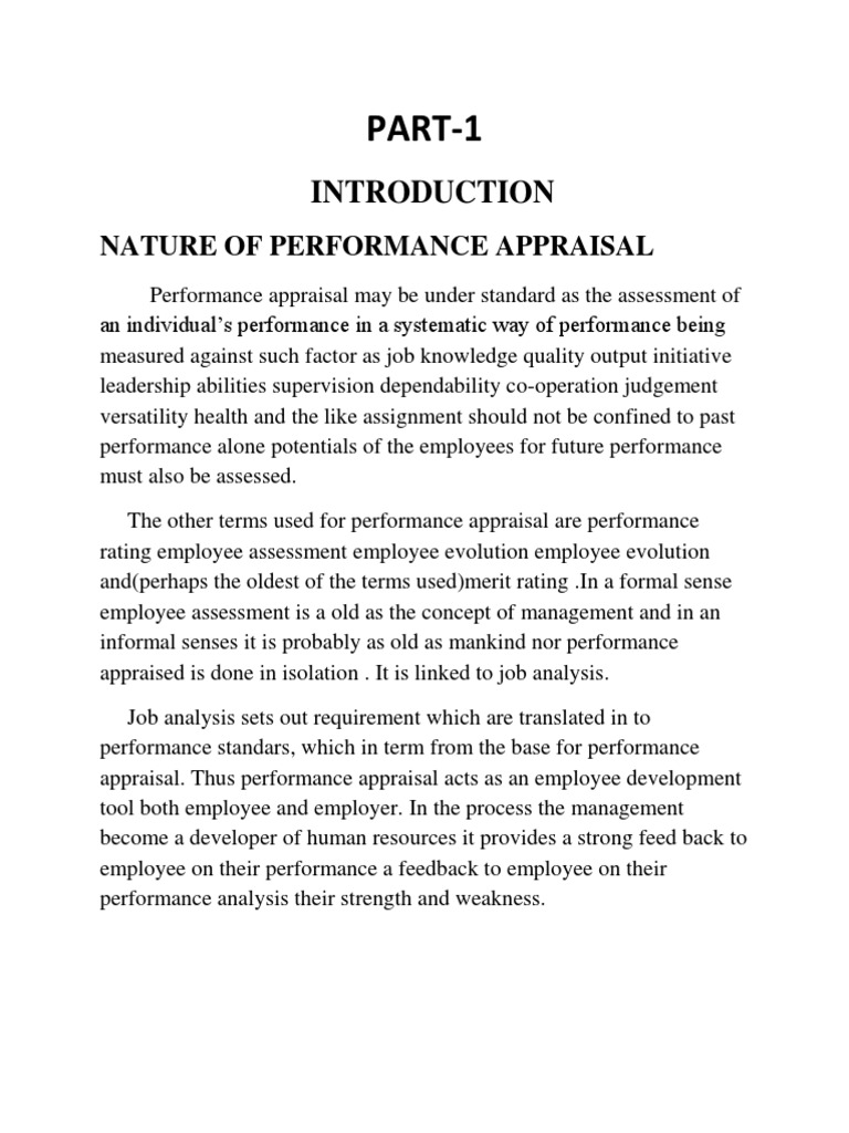 Understanding Performance Appraisal Systems | PDF | Performance ...