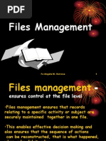 Effective Records Management - Files Management