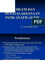 Problem Dan Penatalaksanaan Syok Anafilaktik