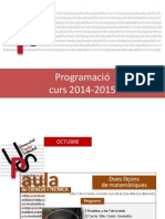 2014-15 ProgramacióUPS PDF