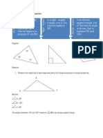 GEOMETRY: Triangle Angle Properties: Diagram