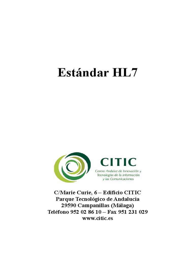 HL7 v3 PDF | PDF | Arquitectura de software | Datos