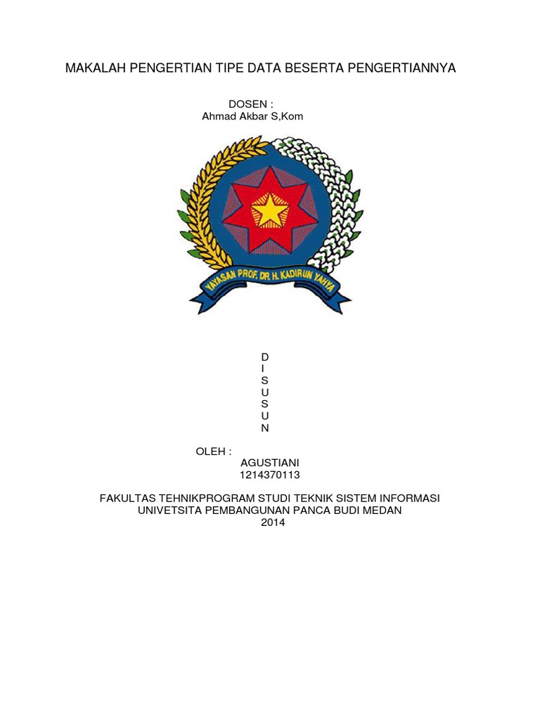 Tipe Data dalam Pemrograman Java | PDF