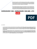 Dorsoduro 1200 ABS Last Update, Instruction Manual