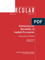 TRB - Enhancing The Durability of Asphalt Pavements - 2013 PDF